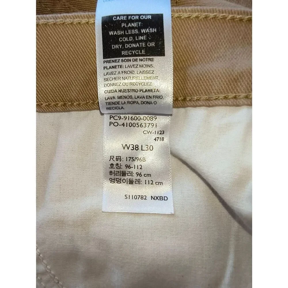 Levi's Levi Strauss Carpenter khaki workwear pants Size 38/30 Signature